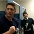 【MC字幕组】Misha和Jensen为YANA活动在洗手间拍摄的宣传视频