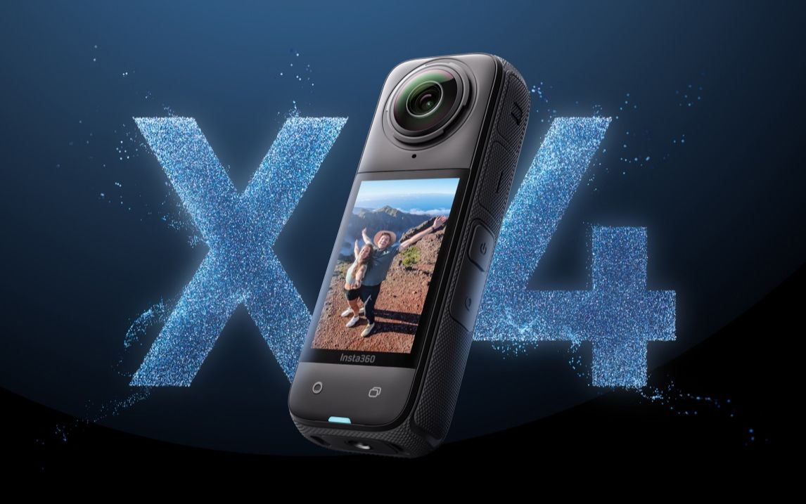 8K全景运动相机，影石Insta360 X4正式发布