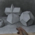 [绘画教程]      【石膏几何体结构素描】
