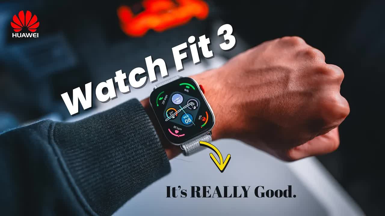 【中配】华为Watch Fit 3评测：实惠与高性能的完美结合【Lim Reviews】