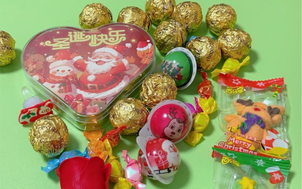 儿童圣诞礼物巧克力礼盒