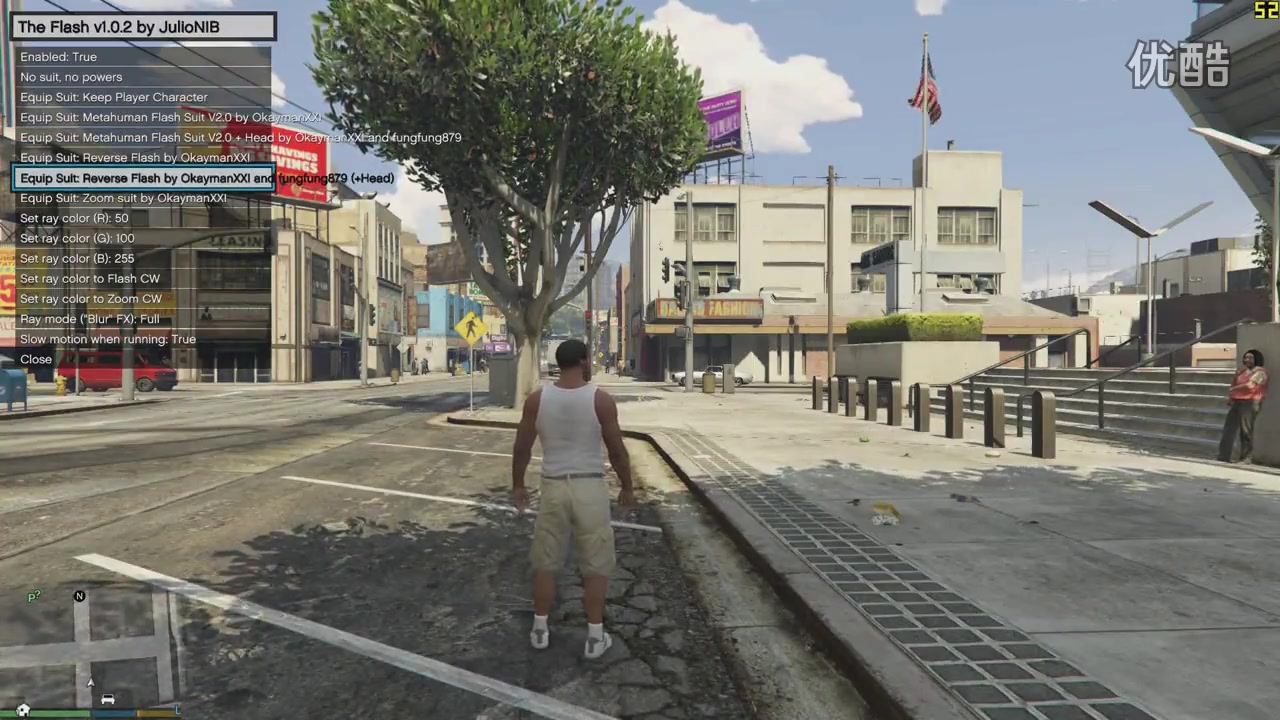 3dm游戏网:《gta5》闪电侠mod_超清