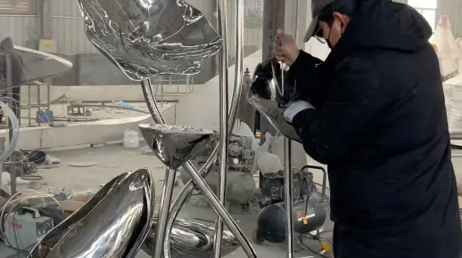 不锈钢园林景观雕塑