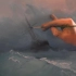 油画怎样画出海浪汹涌的效果！