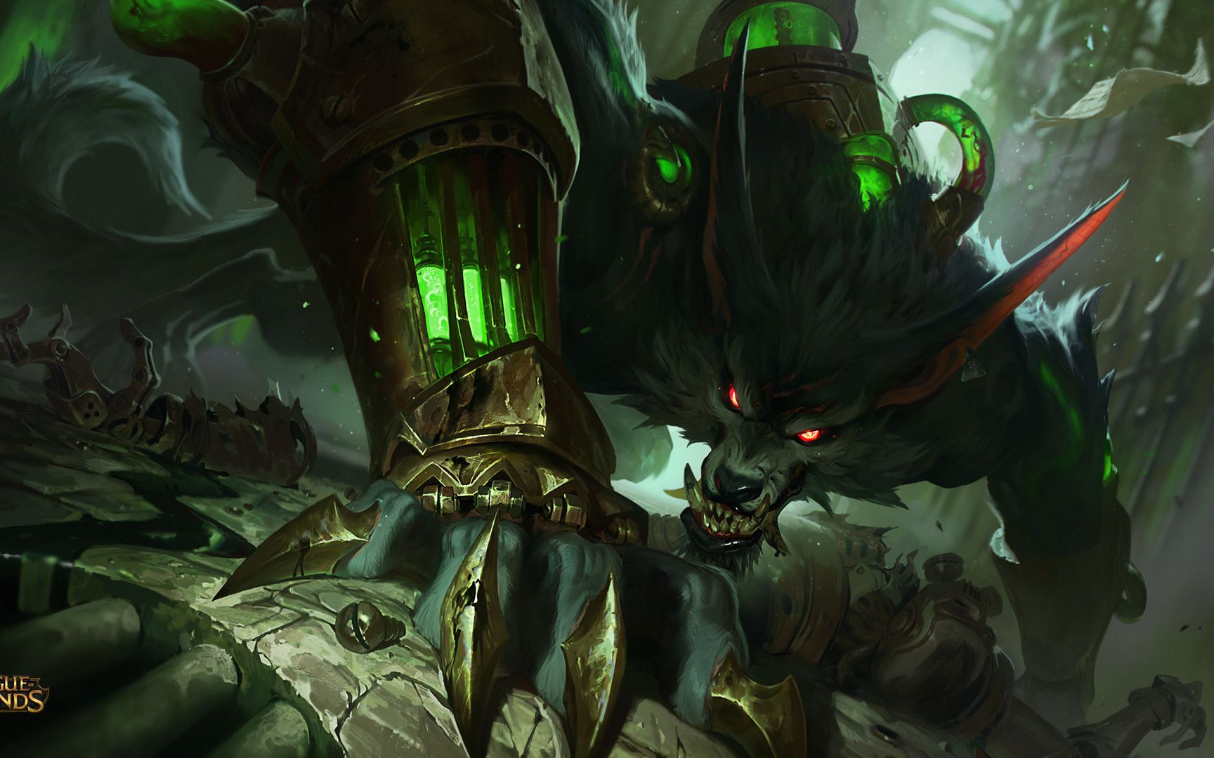 新浪微博:unconcerned_ 【ja】动态壁纸每周三或周四更新 新版狼人