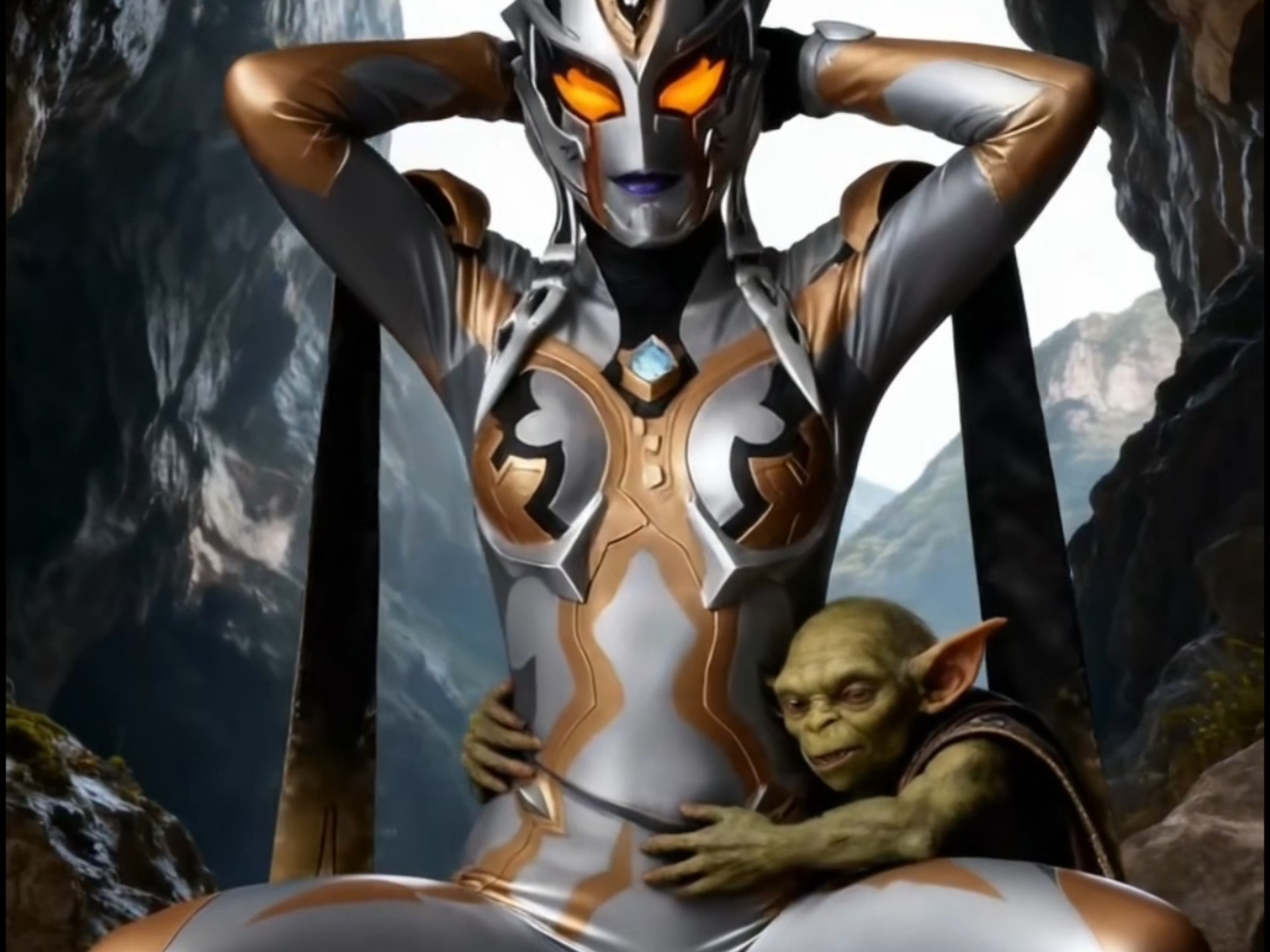 卡尔蜜拉被哥布林打败了