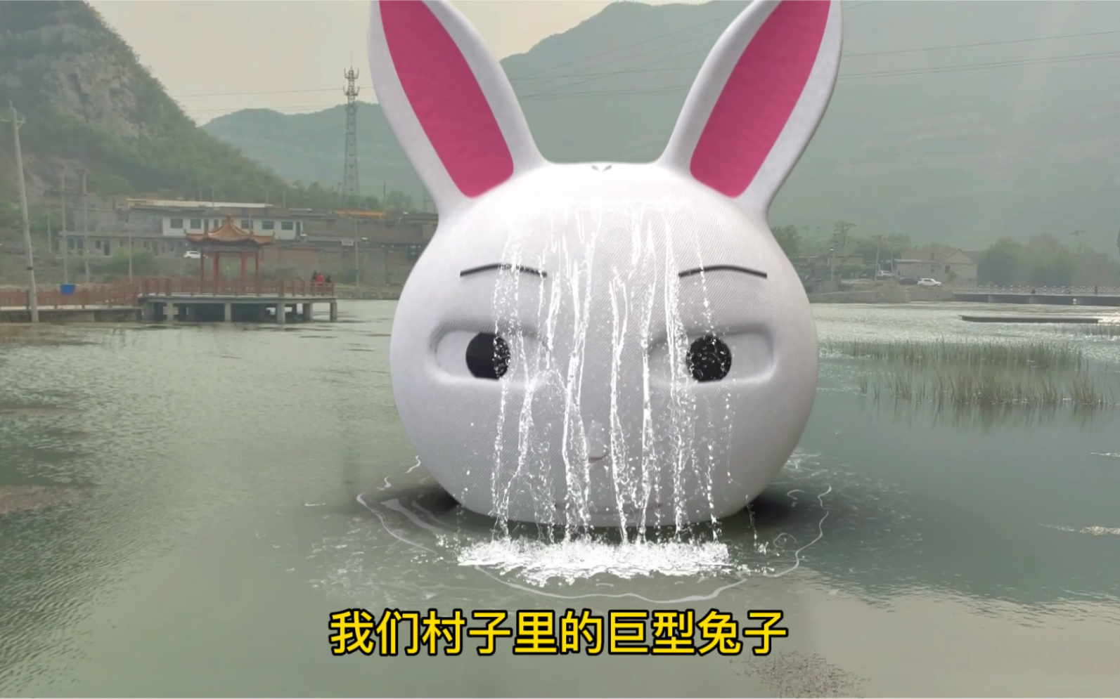 【忍兔动画】忍兔跳进了水里