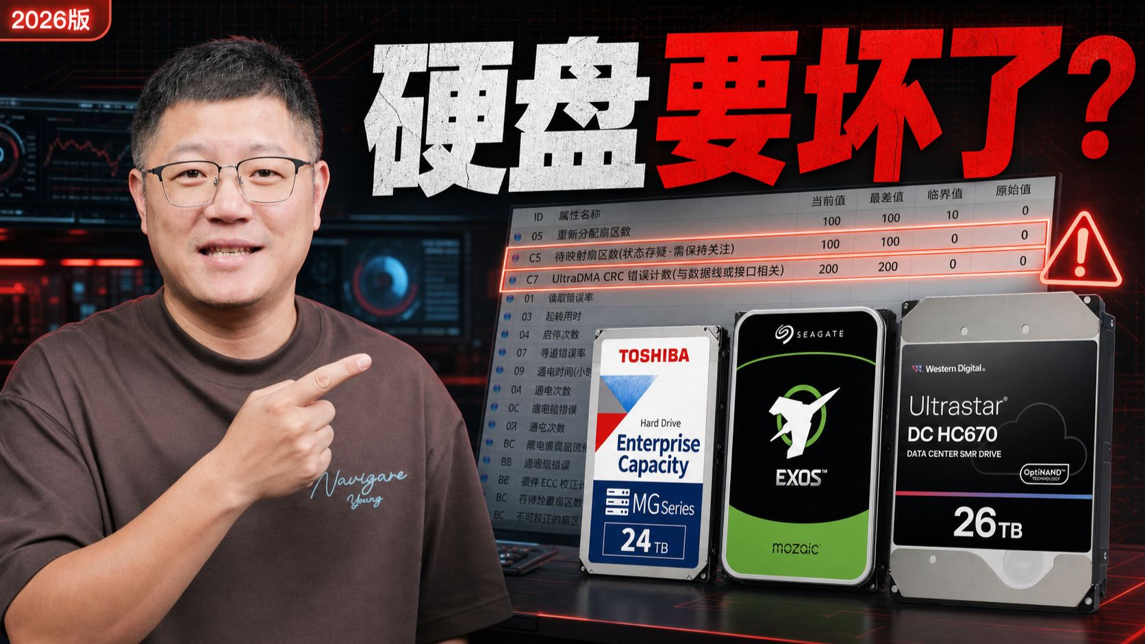 机械硬盘健康检查教程 | 2026版