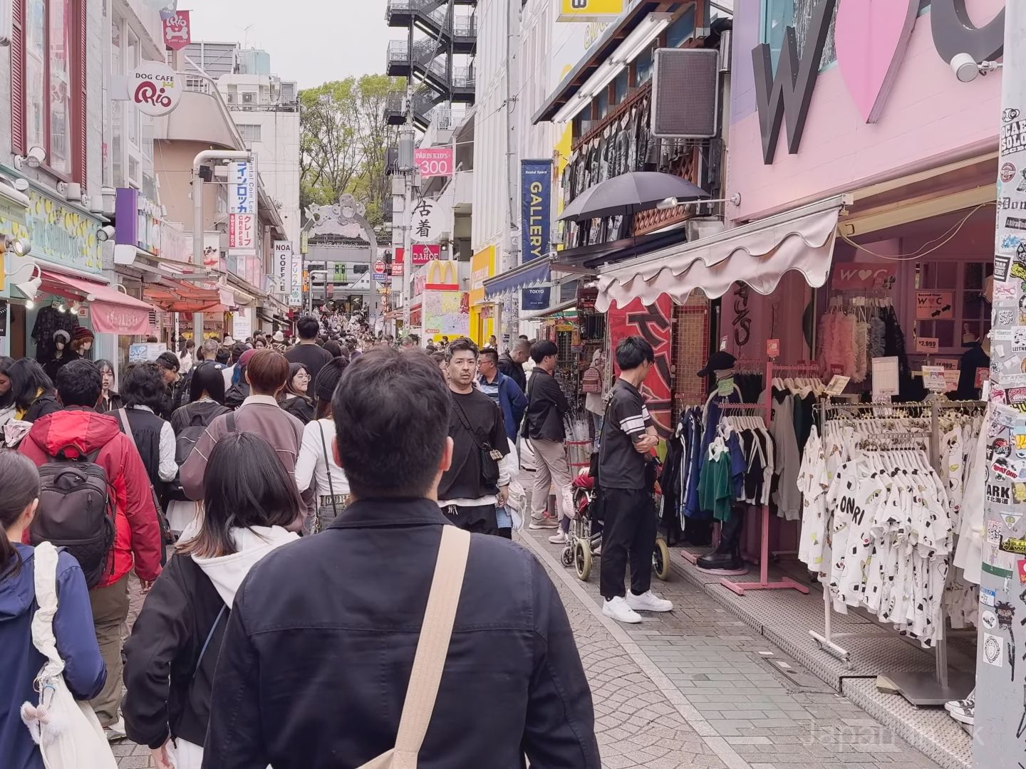 漫步日本・东京原宿周边散步【4K HDR】