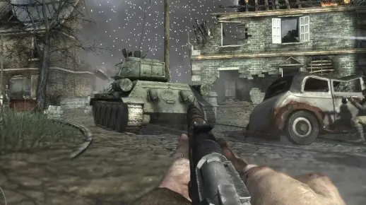 使命召唤5；钢铁之环