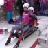 世上第一个女子双人无舵雪橇赛