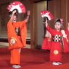 五岁和二岁亲姐妹日本舞踊