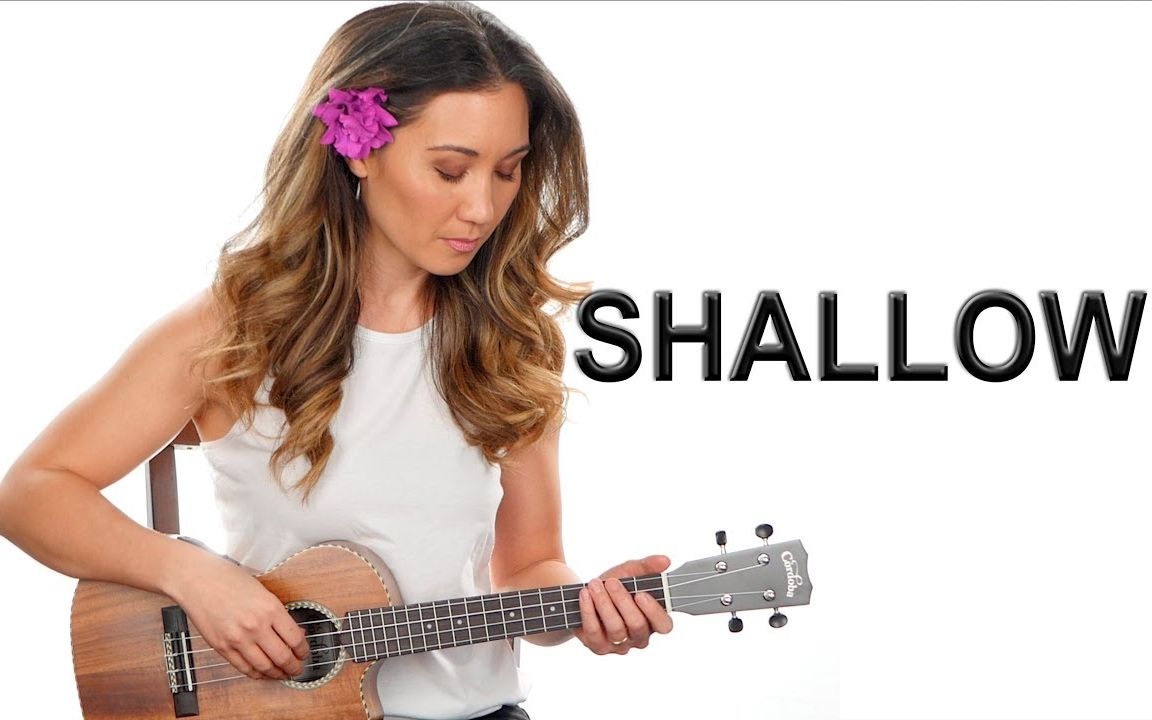 Shallow Lady Gagabradley Cooper Ukulele Tutorial With Fingerpicking Chords 6632