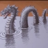 3d画：欺骗你的眼睛，如何绘制3D怪物-绘制尼斯湖水怪-3d画技巧
