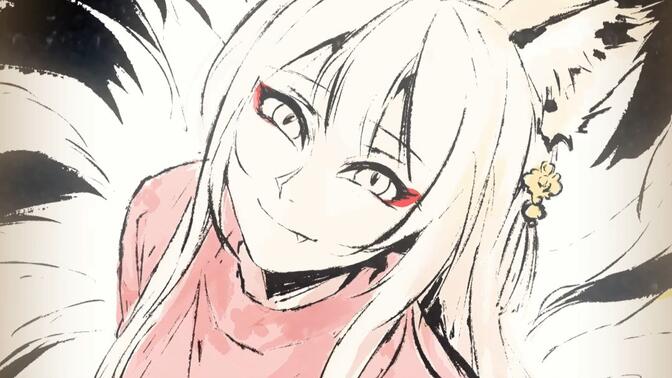 自制漫画《怪物们》狐的报恩