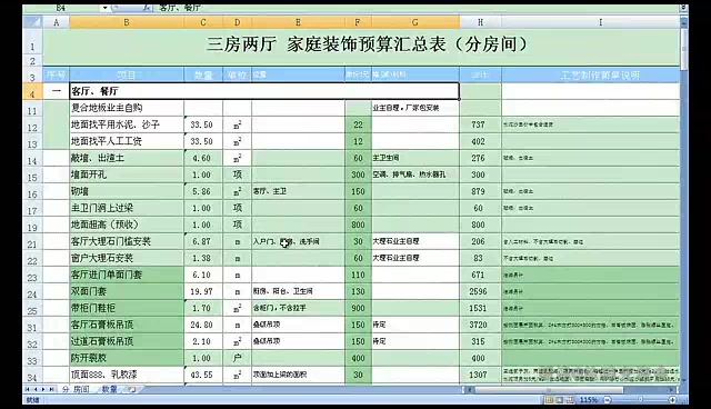 【室内设计】厨房阳台第一季预算l方法如何设计图装修型图片