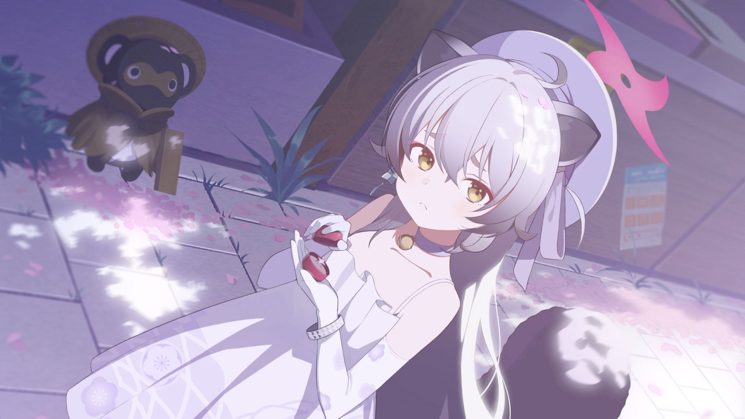 【碧蓝档案】[回忆大厅] 千鸟满 礼服 Live2D 动态壁纸 (4K&60FPS)