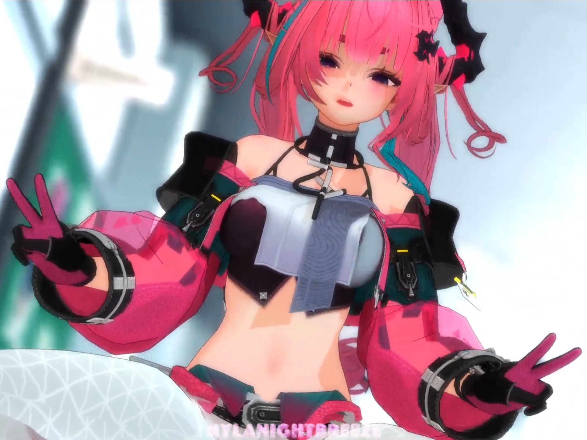 Yvonne - Automotivo Dimensão Intergalática Arknights MMD