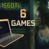 GTX 1660Ti + i5-9300H   笔记本移动端游戏性能测试（1080P分辨率，共6个游戏）   1080P