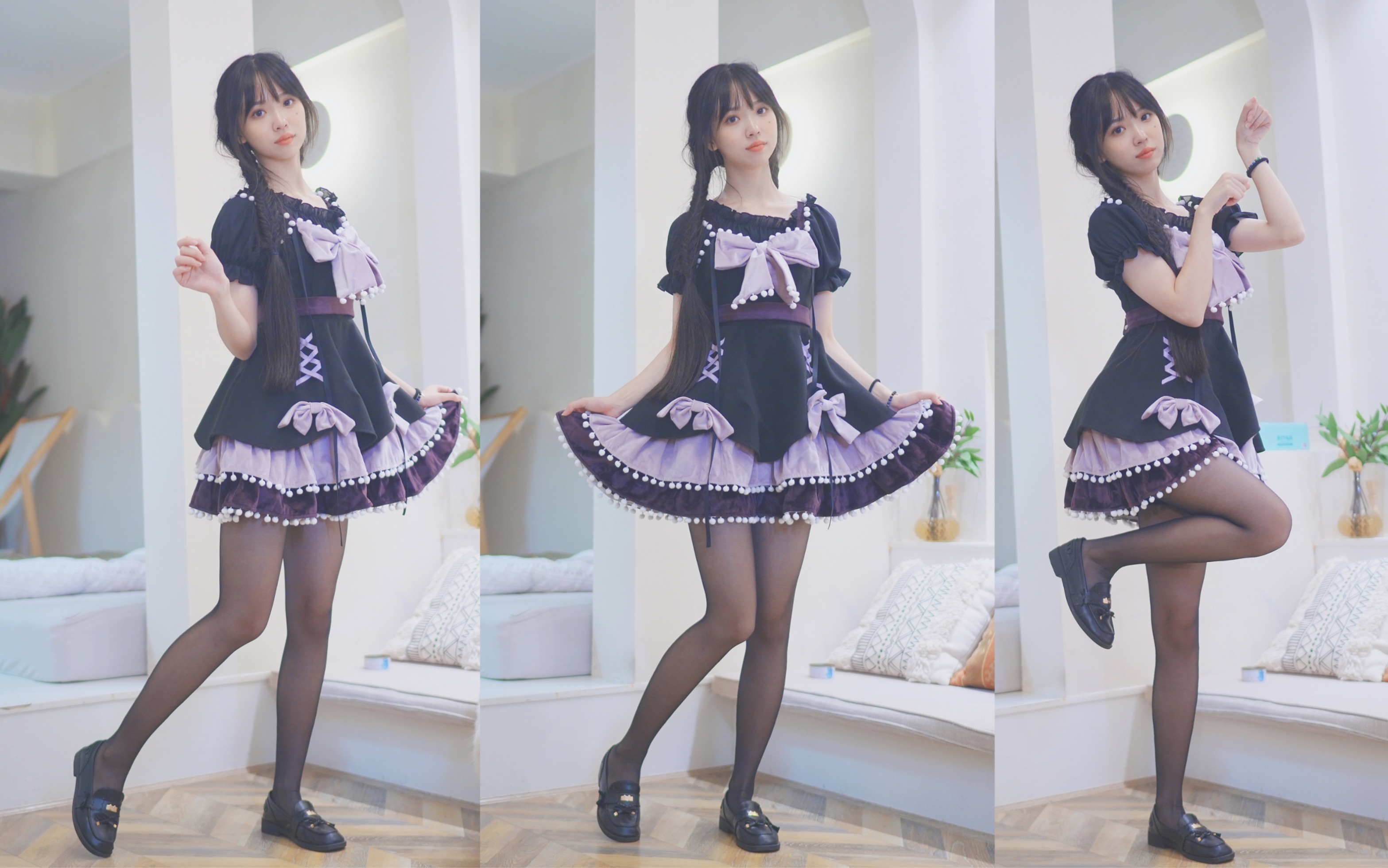 黑白双子的叮叮当当舞❤软妹or辣妹？