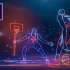 AE炫酷人物轮廓描边发光线条特效制作 NBA Lights—中英文字幕