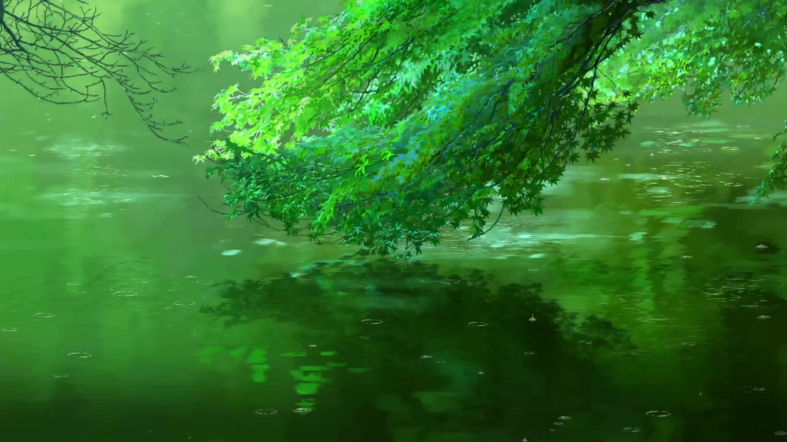 Greenery Rain-《言叶之庭》OST-EOP教学曲双手简谱预览-EOP在线乐谱架