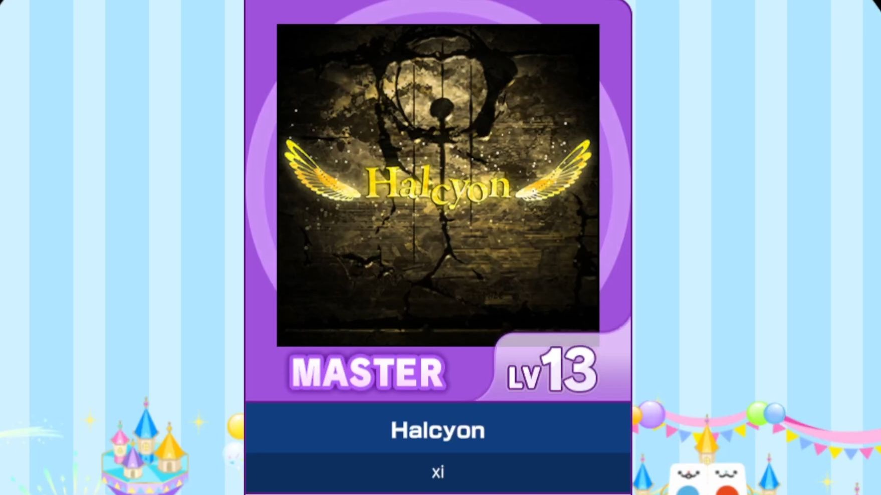 【谱面确认】【MAIMAI DX】【Halcyon】 Master 13 DX谱面