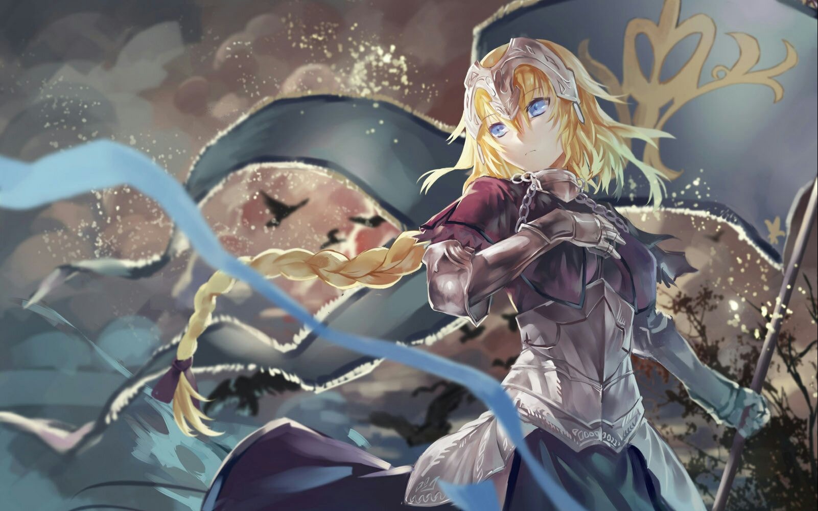 fate英灵超清壁纸 贞德,fate英灵超清壁纸 动态 1贞德篇#五分钟的fate/apocrypha英灵大百科