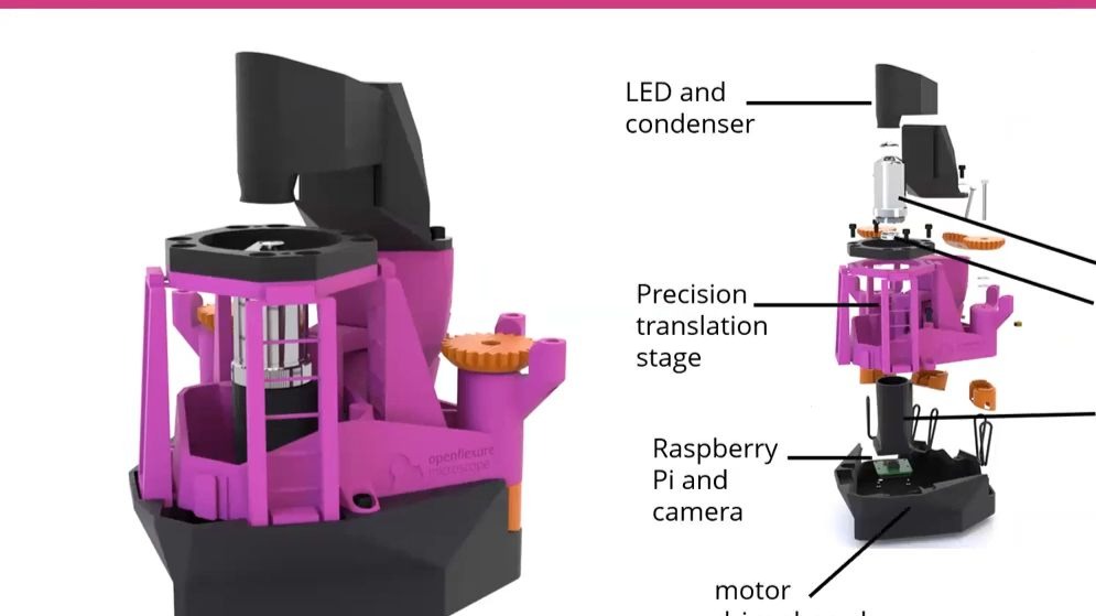 3D打印智能显微镜：OpenFlexure