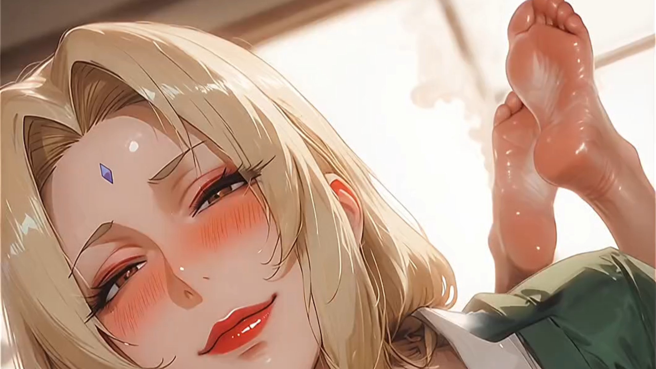 鸣人，你看我用脚给你搓个螺旋丸