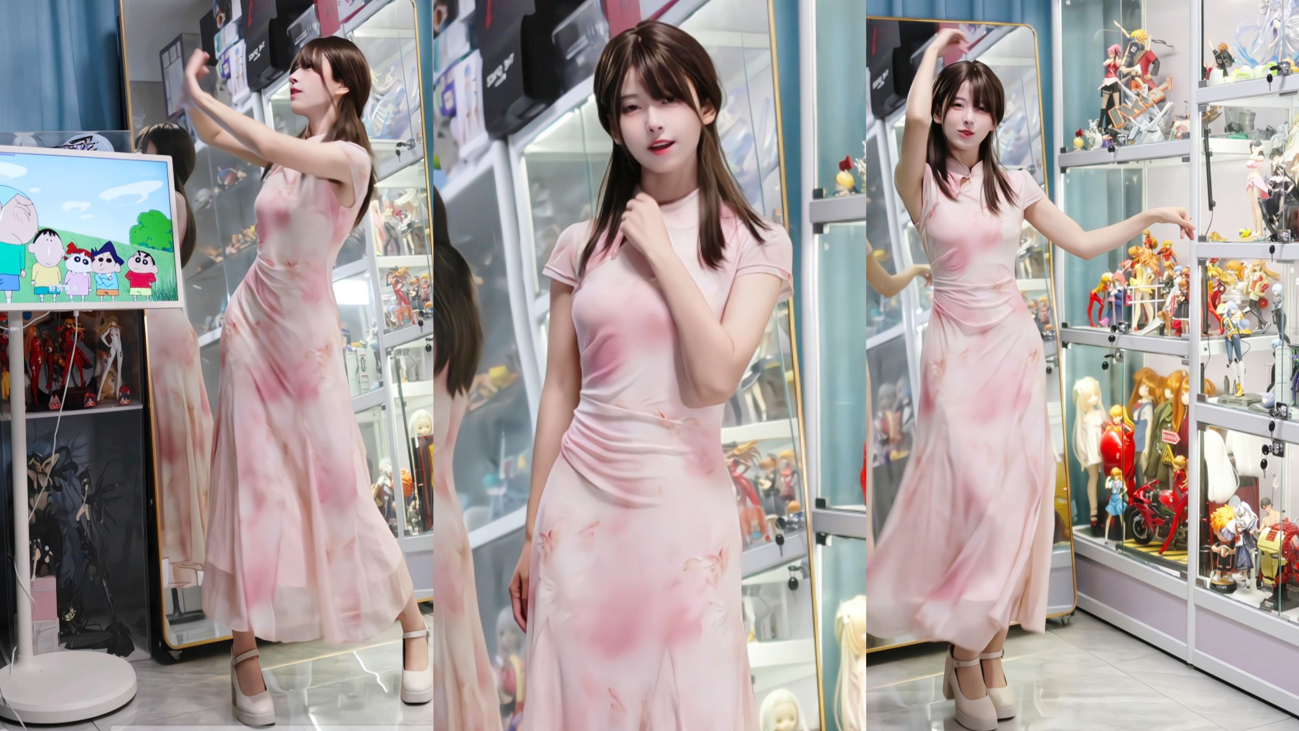 【温】旗袍！❤️女人最好的医美！❤️伯虎说DJ摇挑战