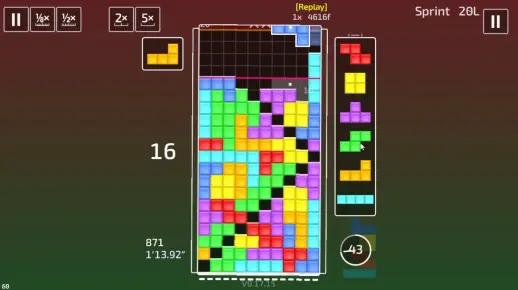 俄罗斯方块 Secret Grade 演示