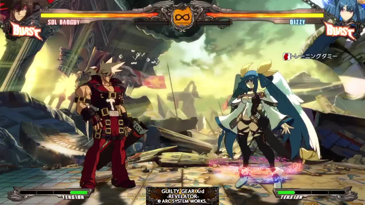 ggxrdr2 dizzy小技巧合集