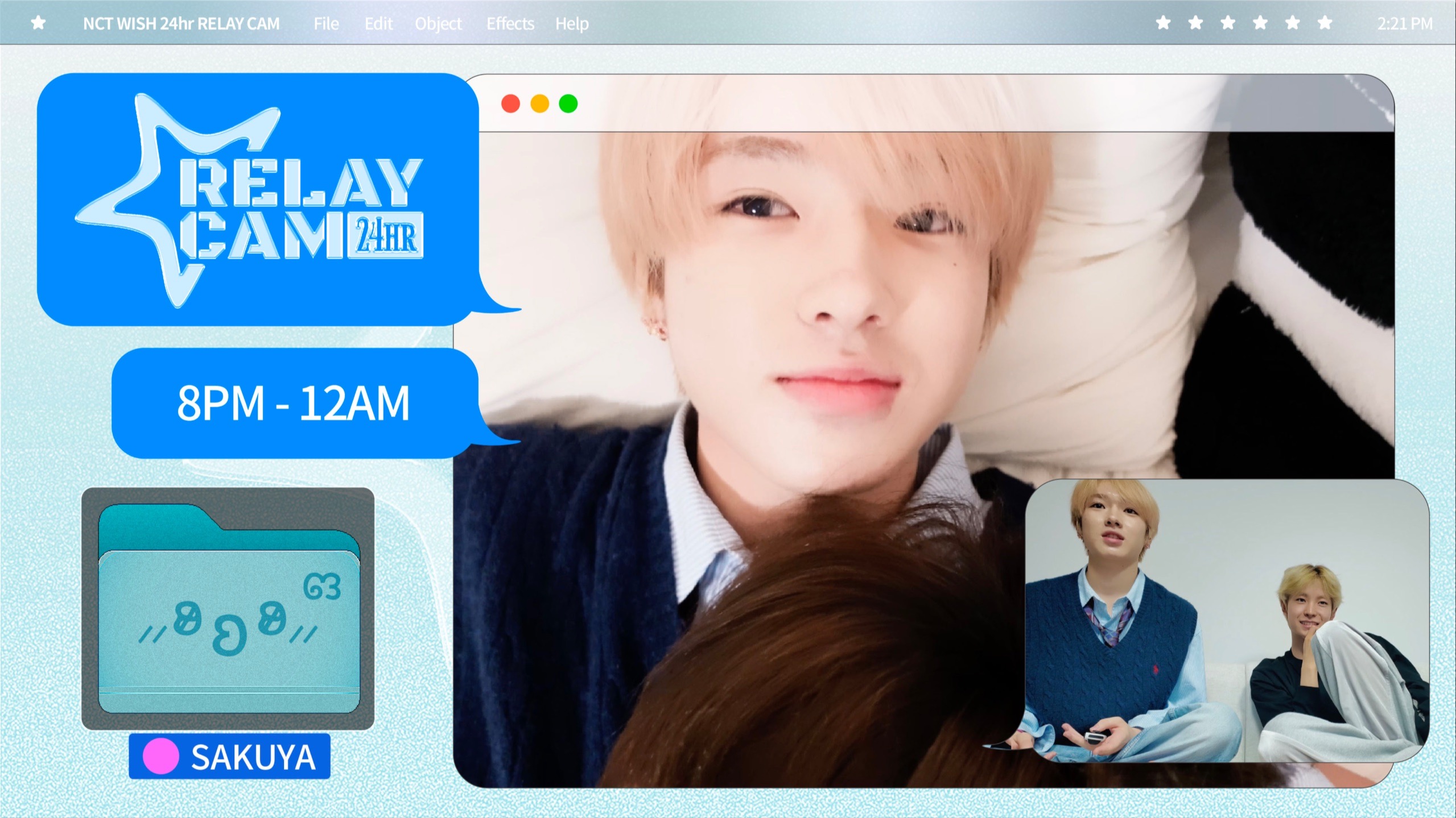 【NCT WISH】⏱️ 咲哉 : 8PM-12AM | NCT WISH 24hr RELAY CAM