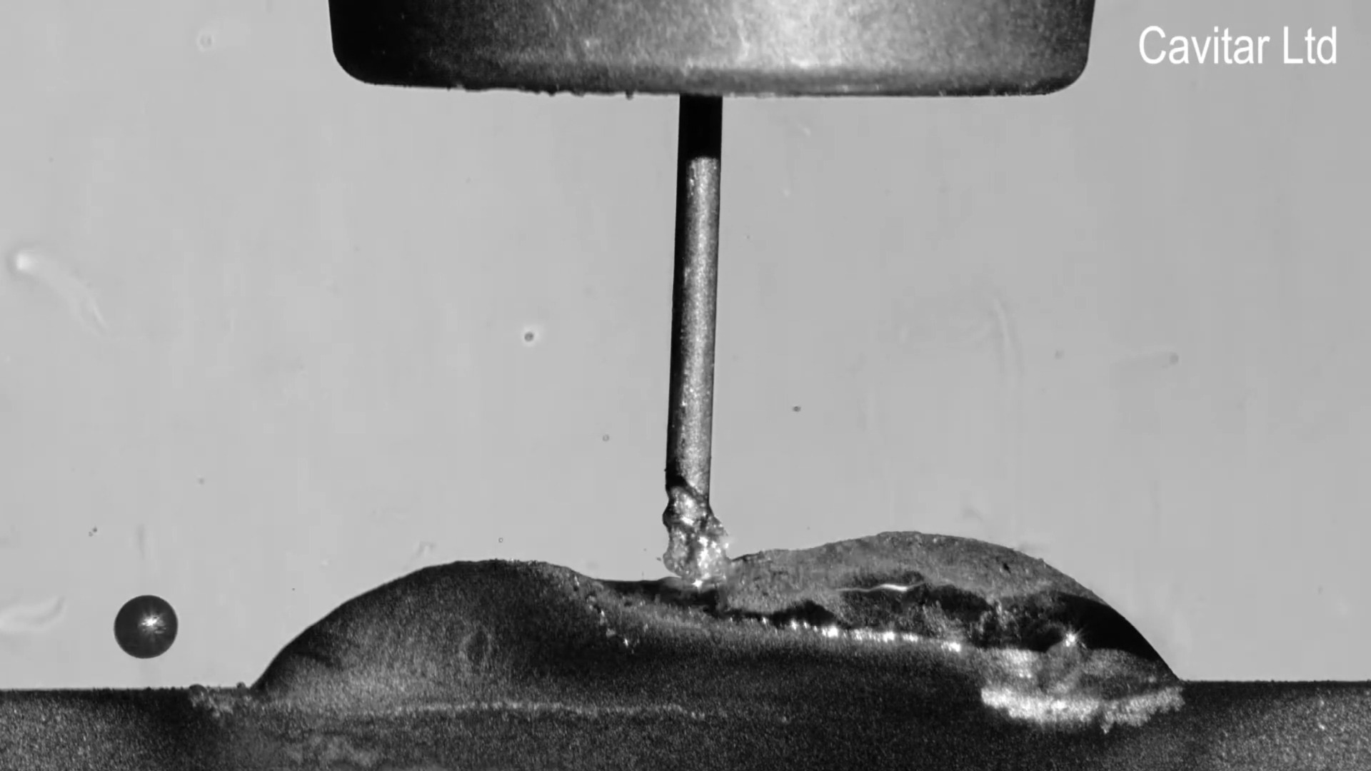 CMT熔滴过渡过程高速摄像