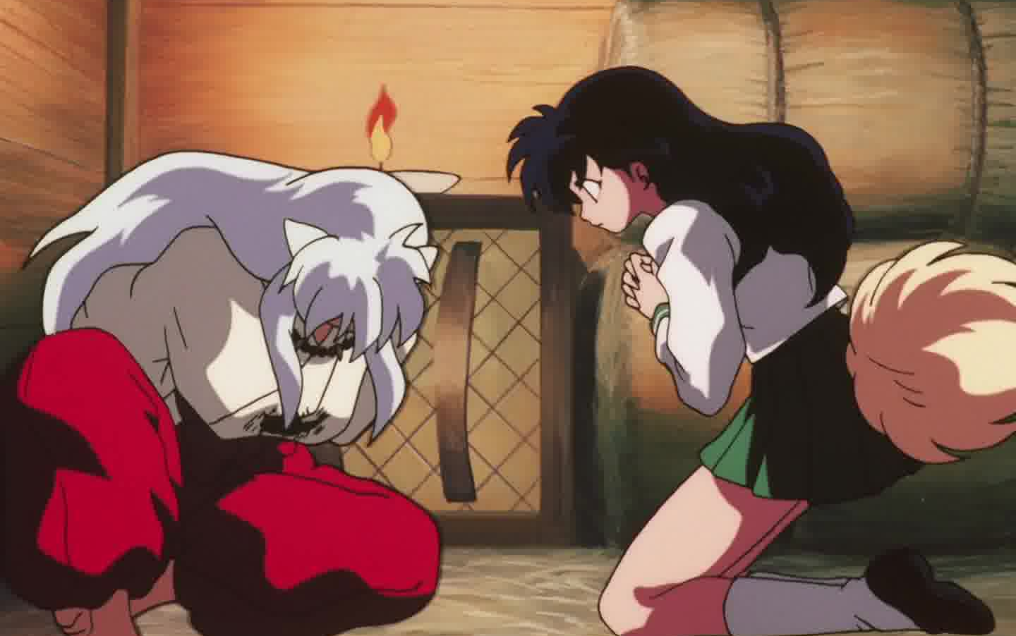 【犬夜叉】犬夜叉高能片段(13 犬夜叉七宝变身戈薇