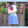 高梨れい（高梨丽）海军蓝校服系列写真视频剪辑可爱日系美少女写真视频