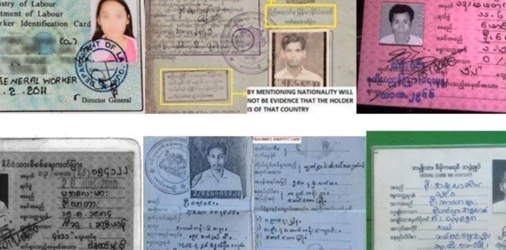 缅甸政府把人分为六等，果敢汉族被列为最下等的第六等人，使用粉红色的纸质身份证，地位比难民（第五等人）还低。