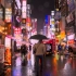 【4K超清】夜间暴雨漫步游日本东京新宿后街