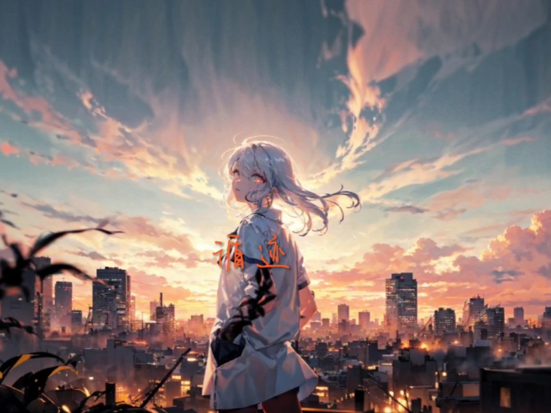 《循迹》伴奏（有哼唱）动态歌词排版+满级特效