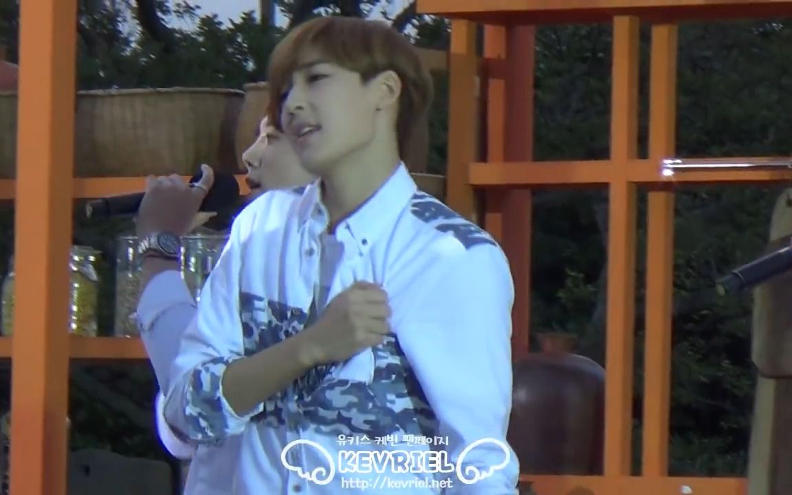 【饭拍】150903 olive show delicious jeju 好欺负吗 u-kiss kevin