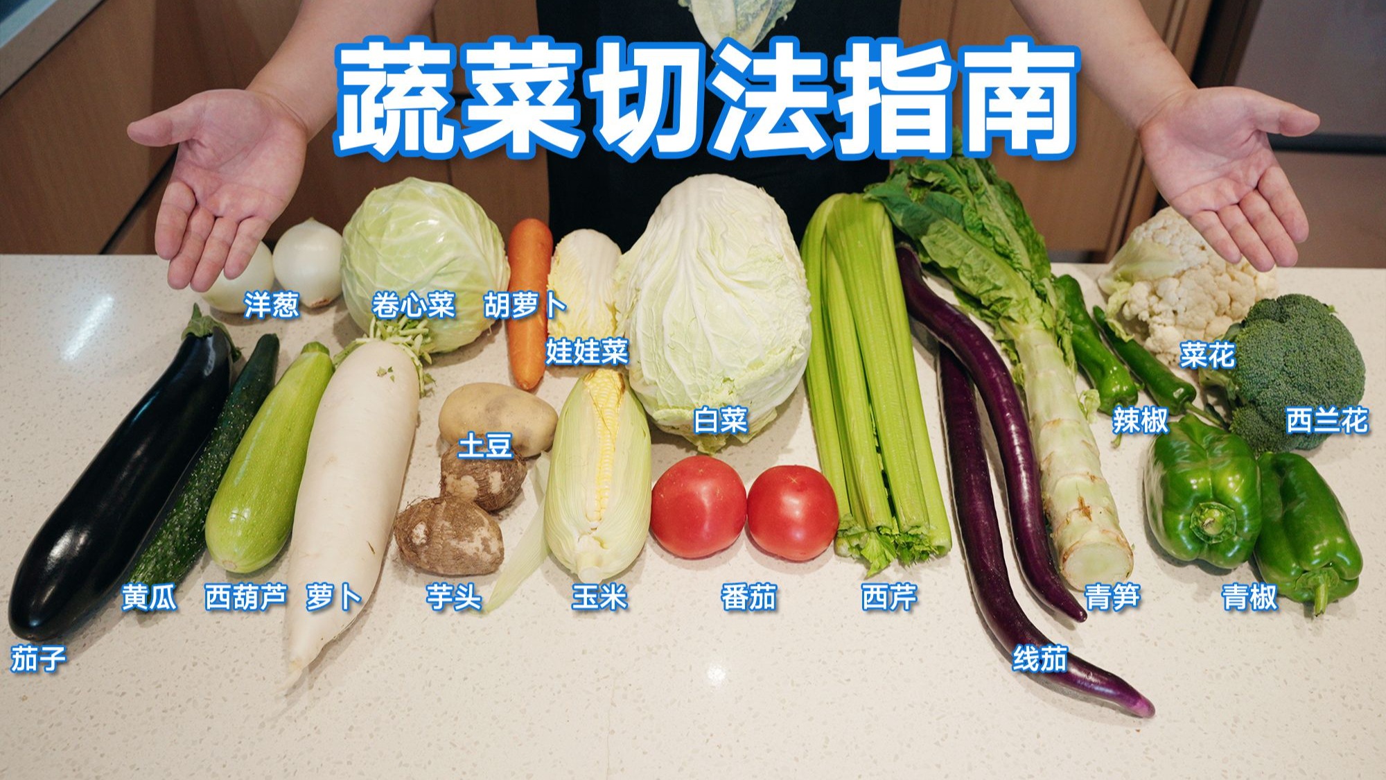 蔬菜切法指南！从几何角度出发，一次性搞清楚所有蔬菜的最优切法【解构家常菜】