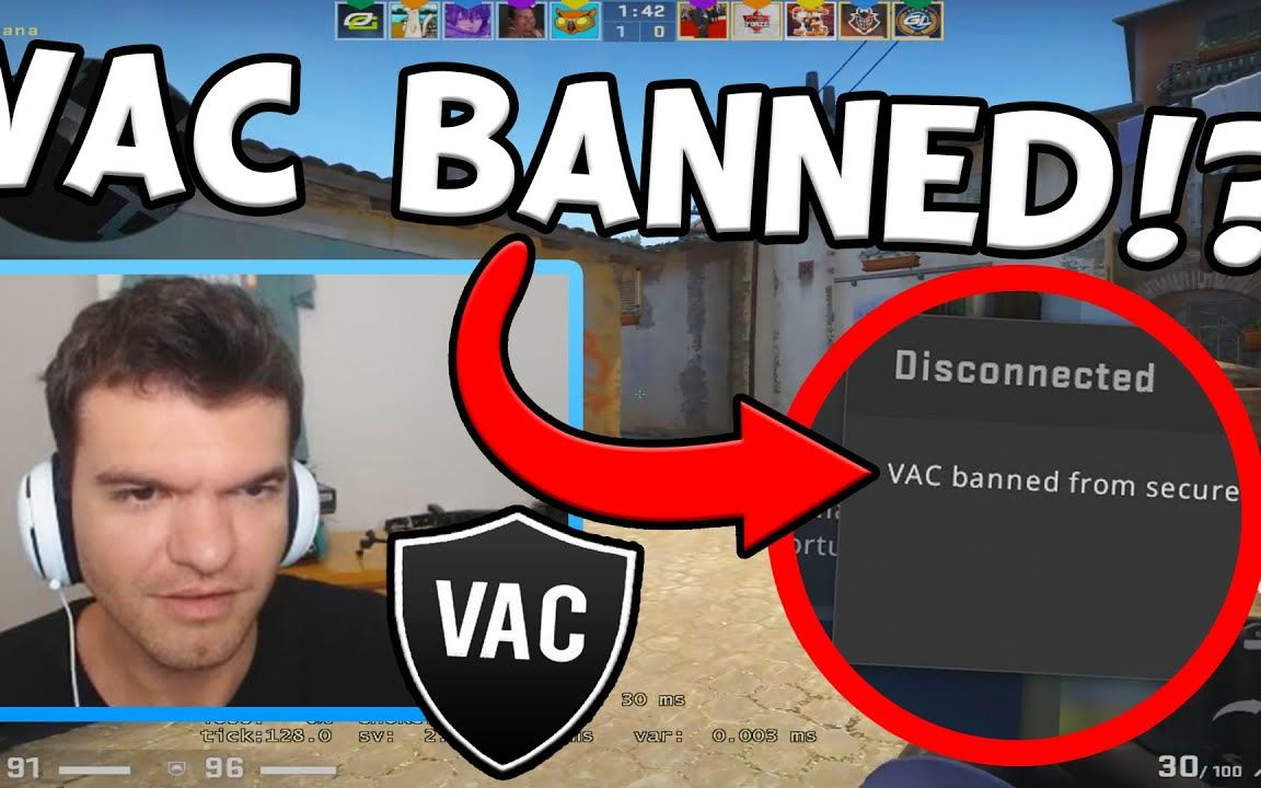 csgo神奇的cz75跳跃击杀famousstreamervacbanned