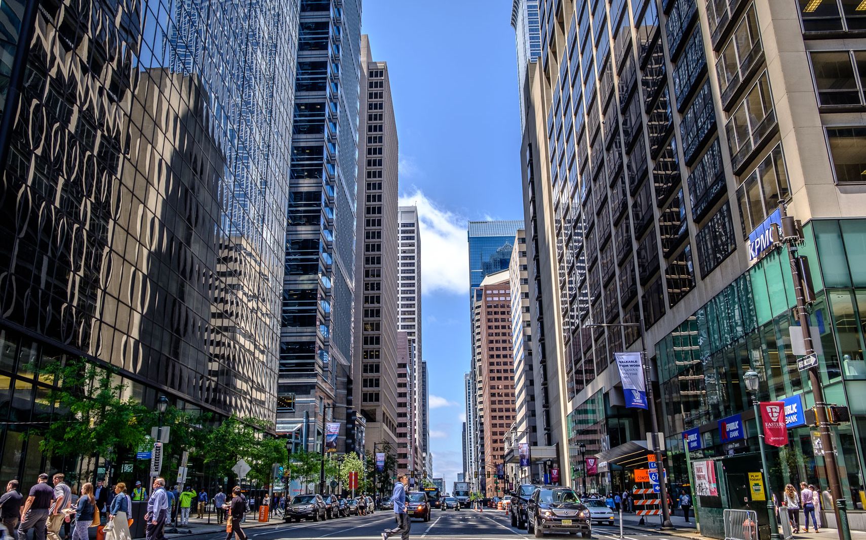 2021年初漫步费城的市中心（Philadelphia）-费拉德尔菲亚