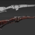 【3DMAX游戏建模】简单武器模型“步枪”3D建模