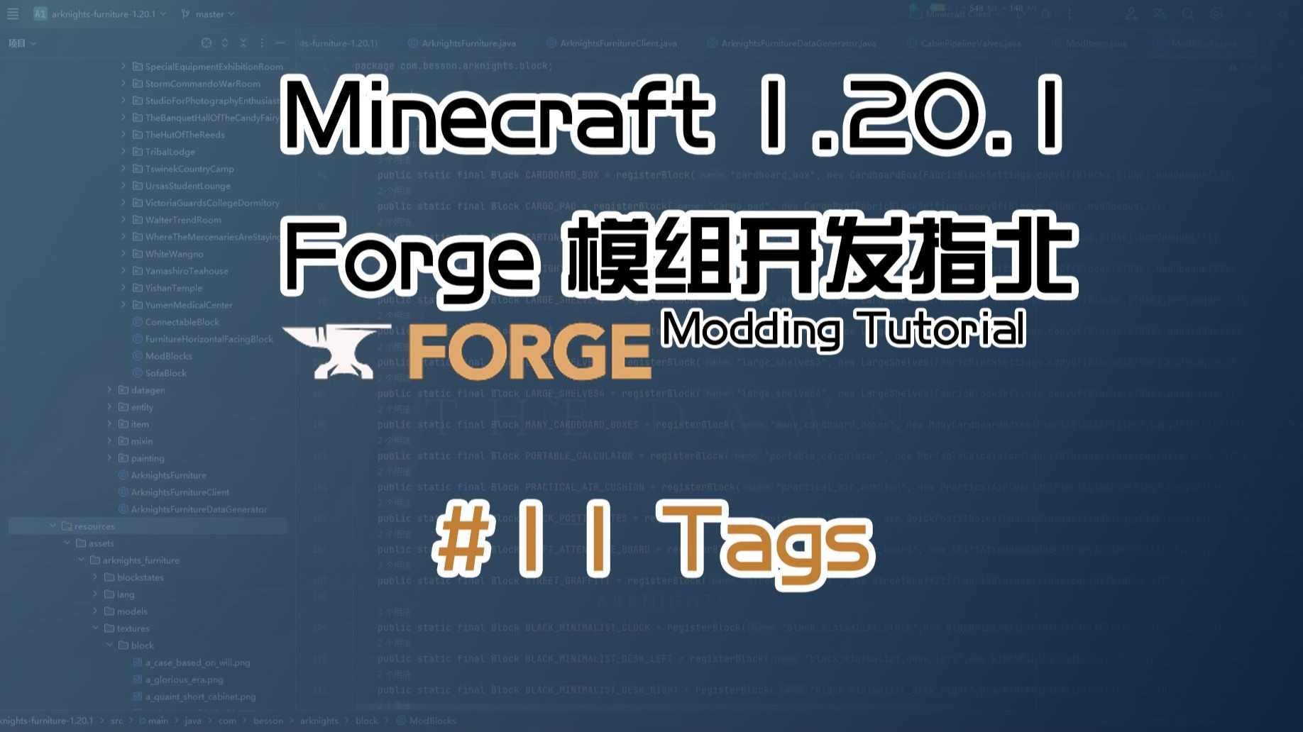 【Besson】# 11 Tag（标签） | 1.20.1 Forge 长线模组开发教程计划