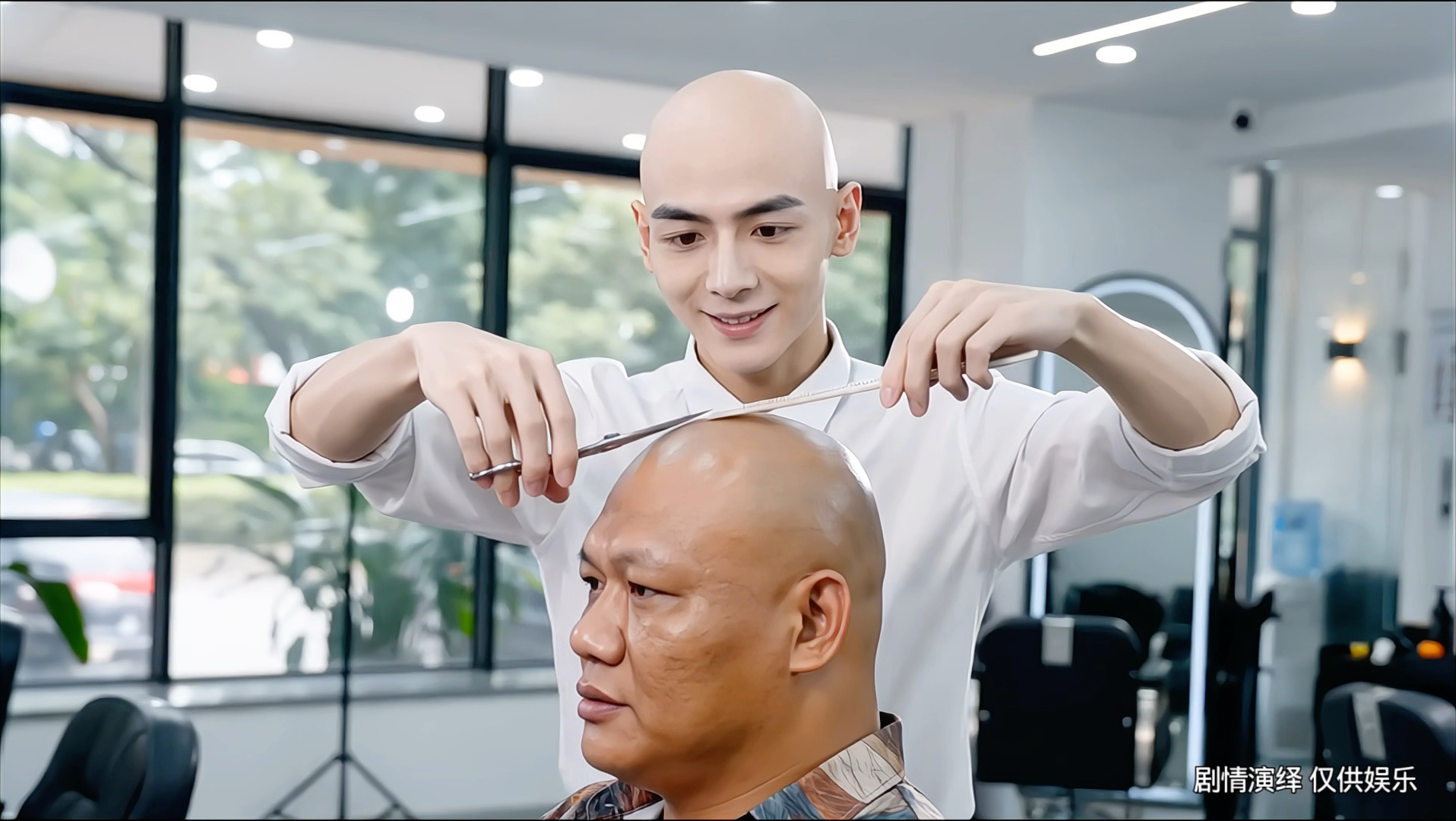 理发技术不错
