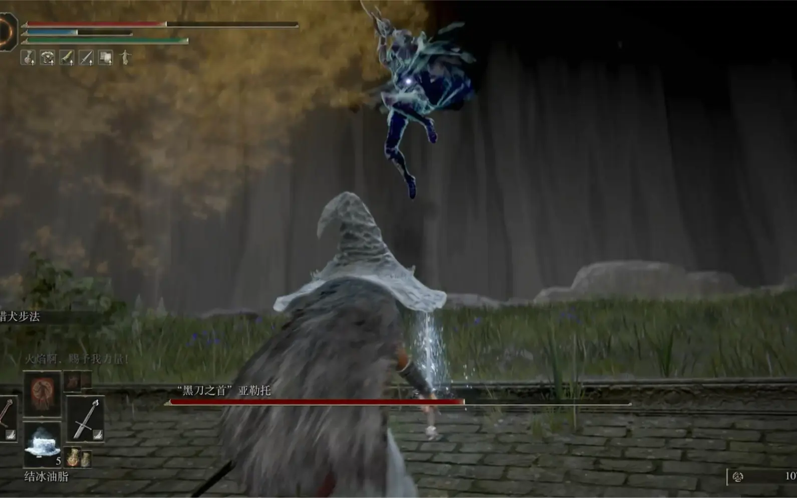 ［艾尔登法环］［刀之首的封印监牢］双直剑对抗黑刀之首亚勒托，大姐骨灰黑刀·狄希获取