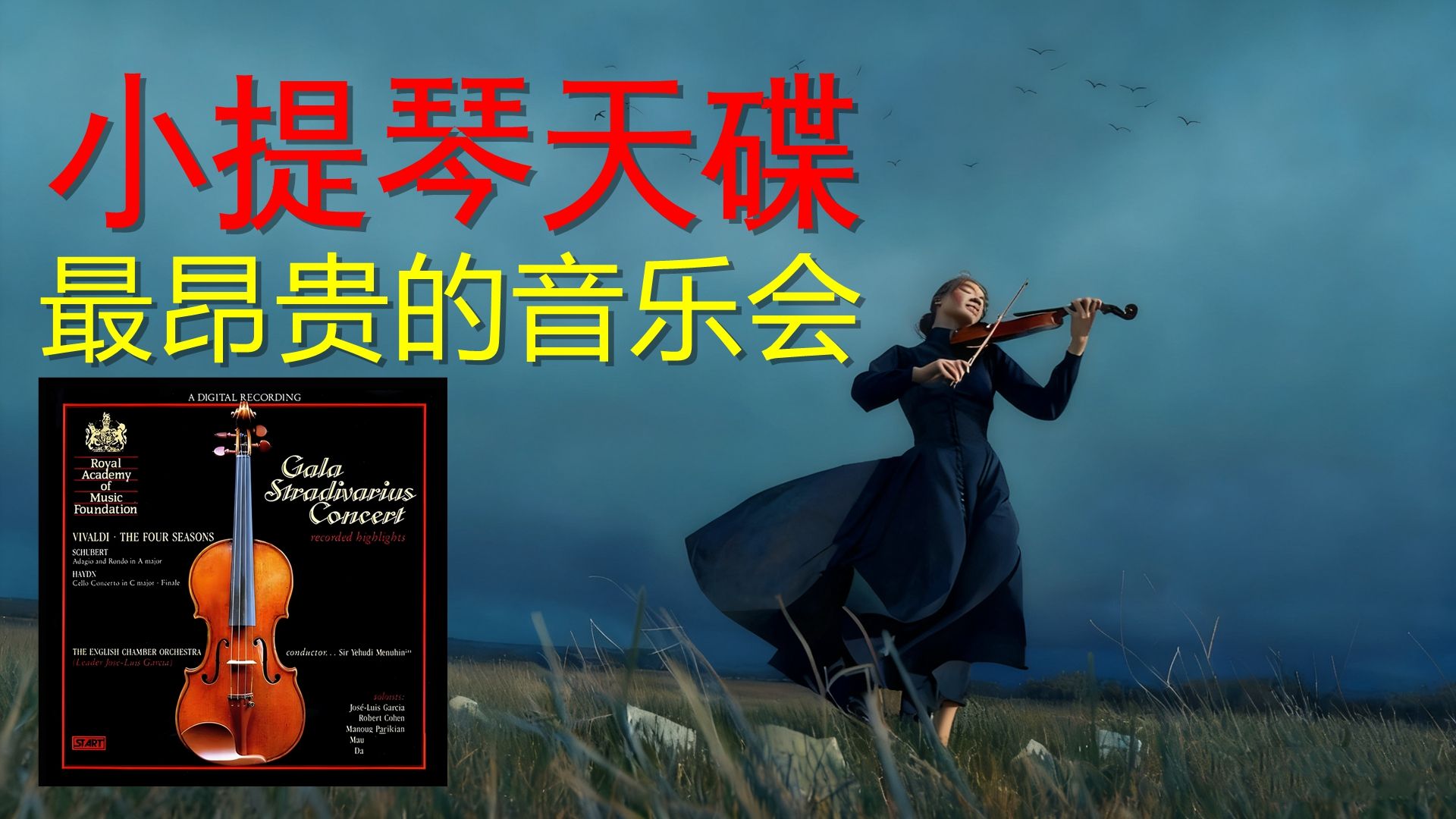 发烧碟：小提琴天碟《最昂贵的音乐会》(Gala Stradivarius Concert) | Hi-Res高清音频