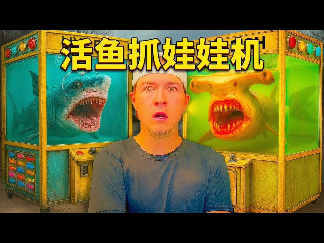 【中配】我从活鱼抓娃娃机里抓到了致命毒鱼 - The Fish Guys